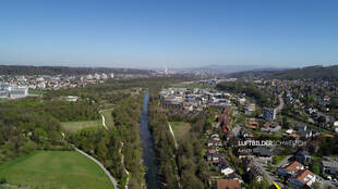 Aesch (Basel-Land) Luftaufnahme Luftbild
