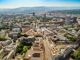 Luftbild Aeschenvorstadt