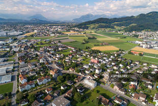 Luftaufnahme Au SG Schweiz Luftbild