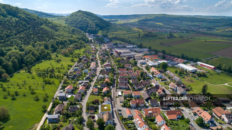 Bättwil SO Luftaufnahme Luftbild