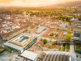 Luftbild Bern Stadt