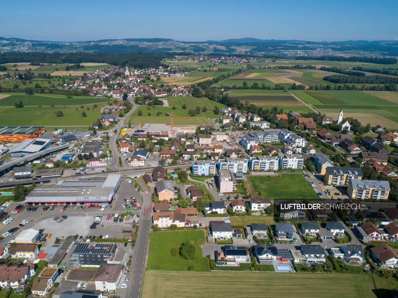 Boswil Luftaufnahme Luftbild