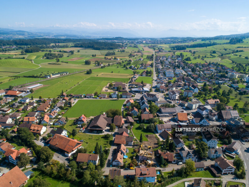 Boswil Luftaufnahme Luftbild