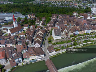 Luftbild Bremgarten (Aargau)