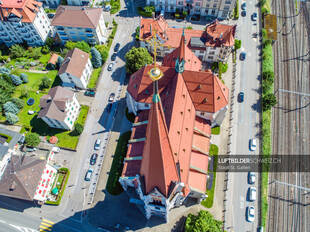 Drohne Kirche St. Otmar Luftbild