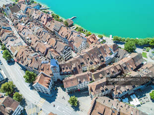 Drohnenbild Zug Altstadt Luftbild