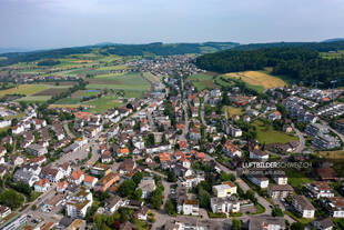Drohnenfoto Affoltern am Albis Schweiz Luftbild