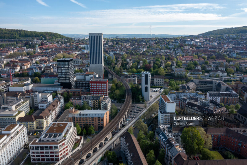 Drohnenfoto Zürich Luftbild