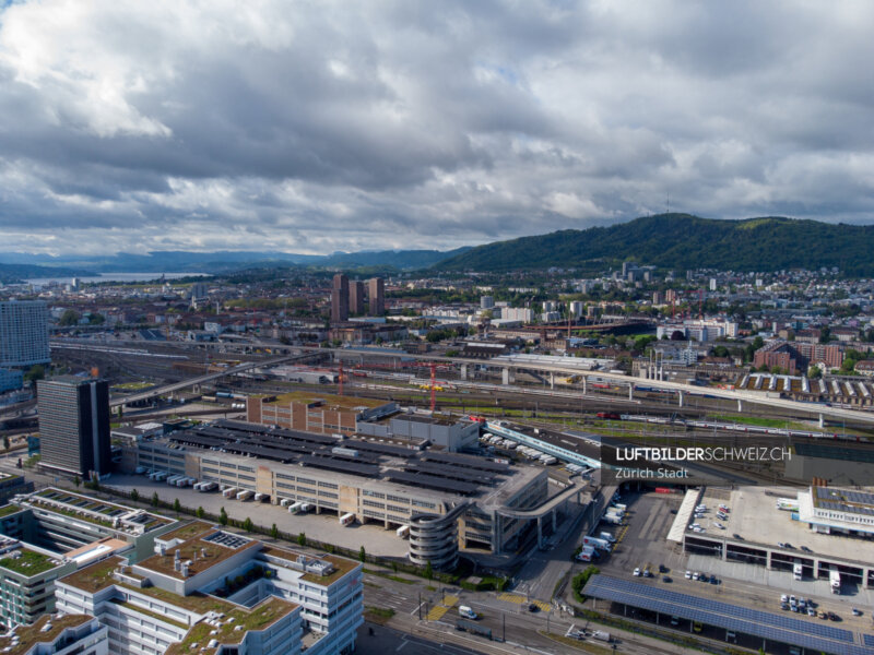 Escher Wyss Zürich, Drohnenfoto Luftbild