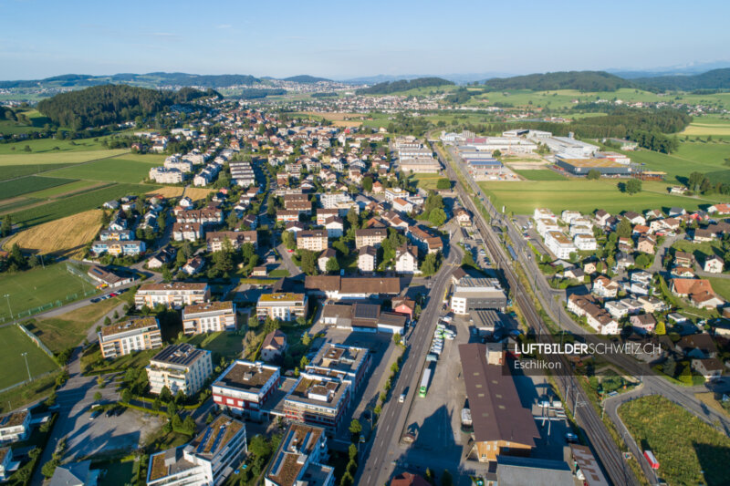 Eschlikon Luftaufnahme Luftbild