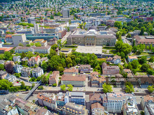 Luftbild ETH Zürich