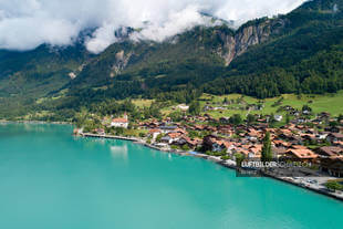 Luftbild Gemeinde Brienz Schweiz