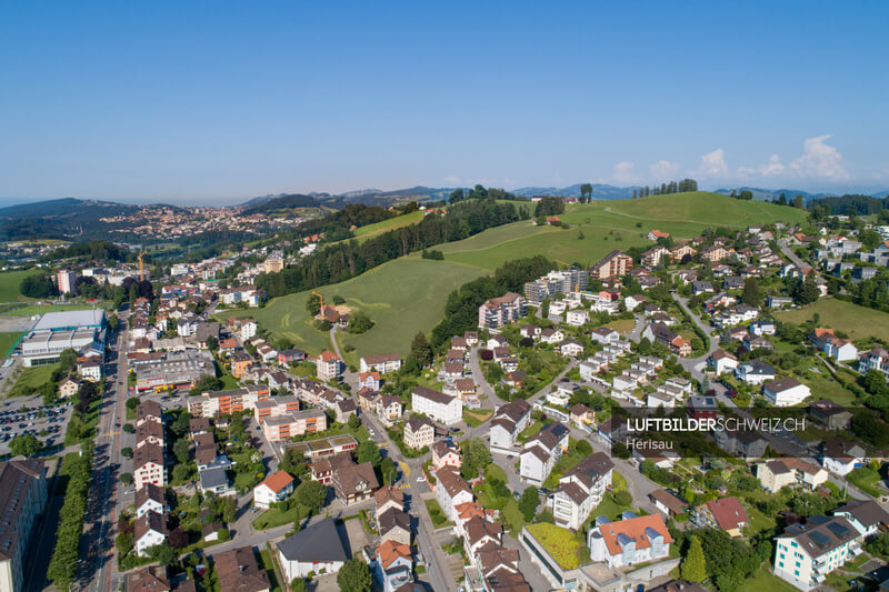 Herisau AR Luftaufnahme Luftbild