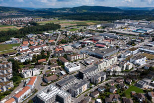 Hunzenschwil Luftaufnahme Luftbild