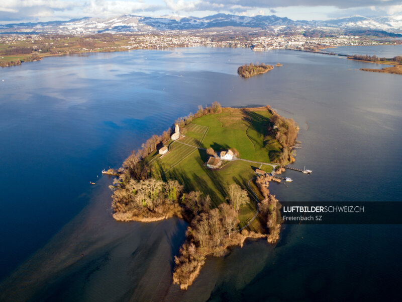 Luftbild Insel Ufenau