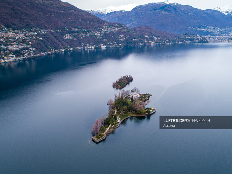 Luftbild Isole di Brissago