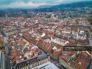 Luftaufnahme Bern Innenstadt Luftbild