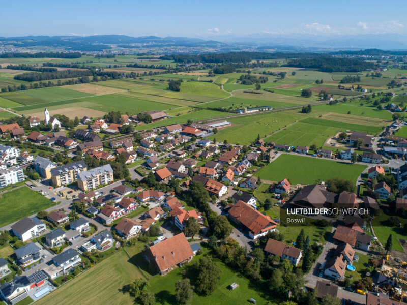 Luftaufnahme Boswil(Aargau) Luftbild