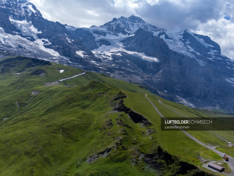 Luftaufnahme Kleine Scheidegg Luftbild