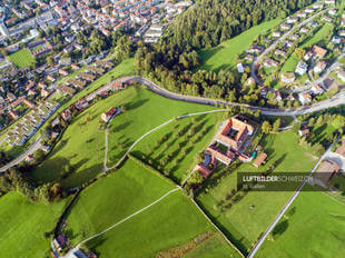 Luftaufnahme Kloster Notkersegg Luftbild