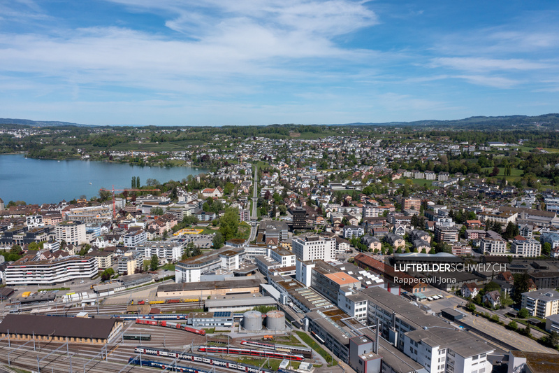 Luftaufnahme Rapperswil-Jona (Sankt Gallen) Luftbild