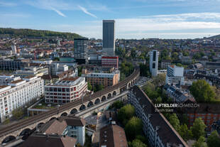 Luftaufnahme SBB Viadukt Zürich Luftbild