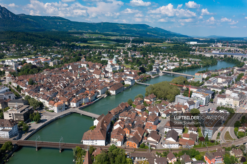 Luftaufnahme Solothurn Luftbild