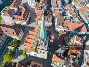 Luftaufnahme St. Laurenzen Luftbild