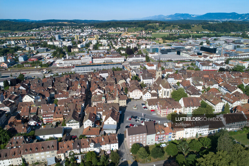 Luftaufnahme Zofingen Luftbild