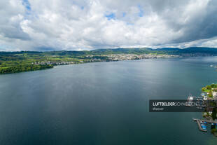 Luftaufnahme Zürichsee Luftbild