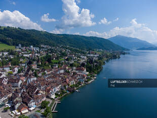 Luftaufnahme Zugersee Luftbild