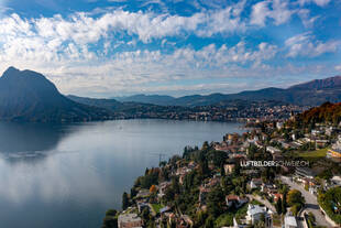 Luftbild Lugano