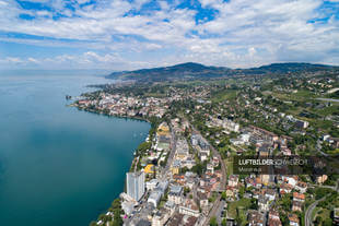 Montreux Luftaufnahme Luftbild