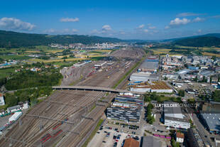 Luftbild Rangierbahnhof Limmattal (RBL)