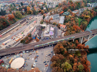 Luftbild Reitschule Bern