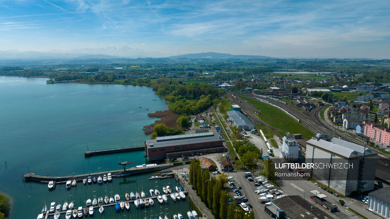 Luftbild Romanshorn Friedrichshafnerstrasse