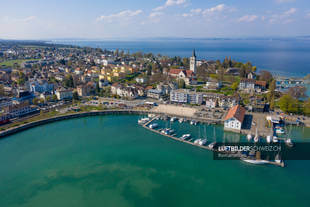 Romanshorn Hafen Luftaufnahme Luftbild