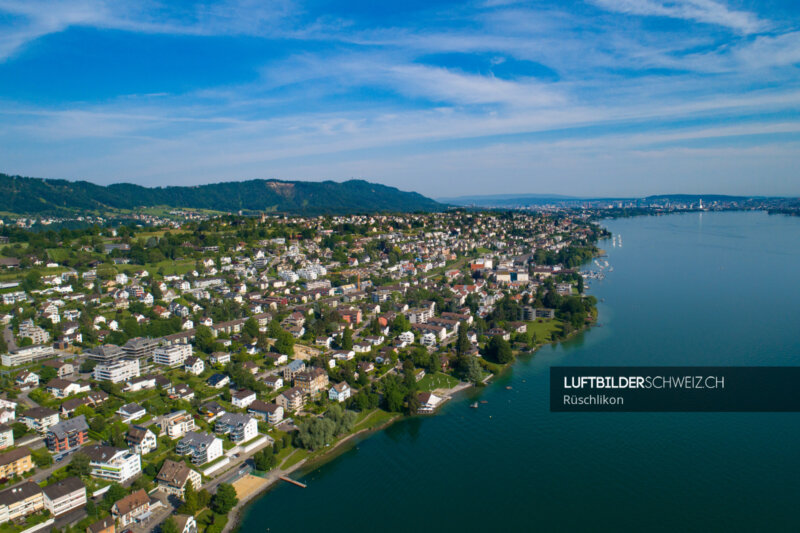 Rüschlikon Drohnenfoto Luftbild