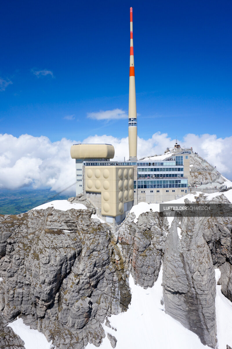 Luftbild Säntis