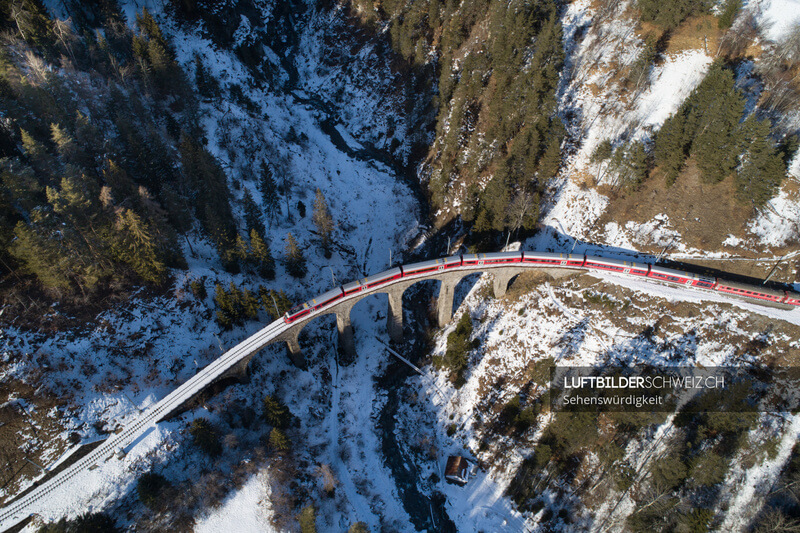 Schmittnerbach Viadukt Luftaufnahme Luftbild