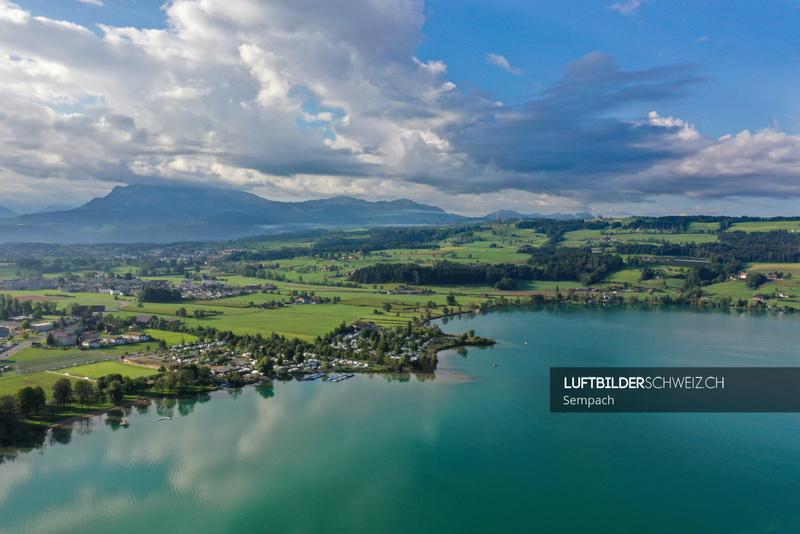 Luftbild Sempach / Sempachersee