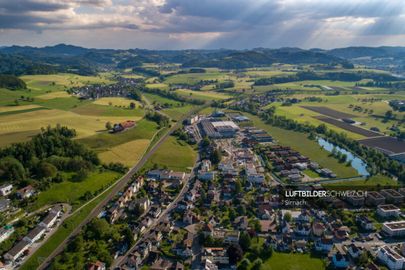 Luftbild Sirnach EW-Weiher