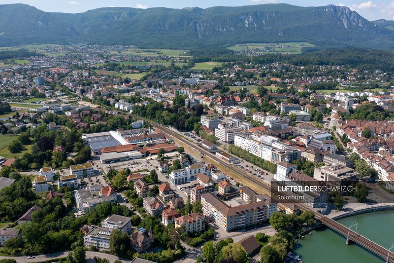 Luftbild Solothurn West