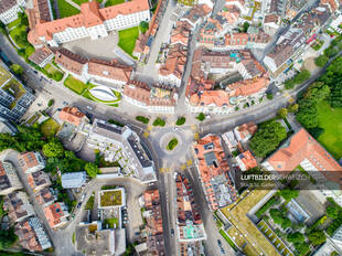 Luftbild Spisertor St. Gallen