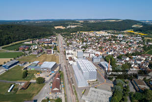 Luftbild Thayngen Schweiz