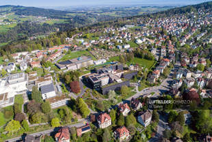 Luftbild Universität St. Gallen