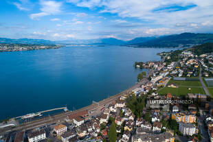 Luftbild Wädenswil Schweiz