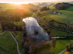 Luftbild Wenigerweiher St. Gallen