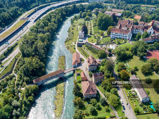 Luftbild Wettingen Kloster
