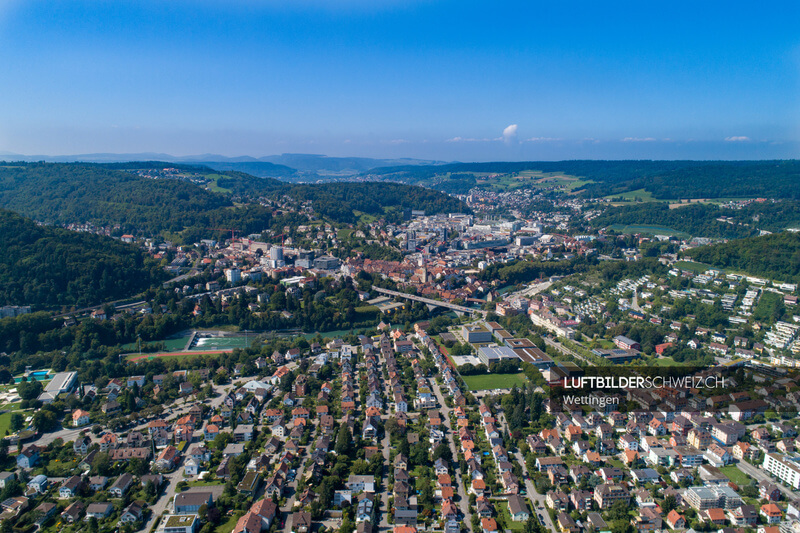 Wettingen Luftaufnahme Luftbild